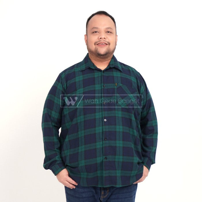 WGB Kemeja Fall Series Flanel Pria Big Size Ukuran Besar Jumbo XL XXL