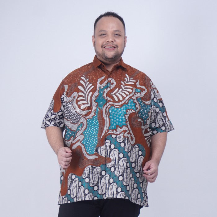 Batik Pria Jumbo Big Size Ukuran Besar XXL XXXL WGB PRAWIRA