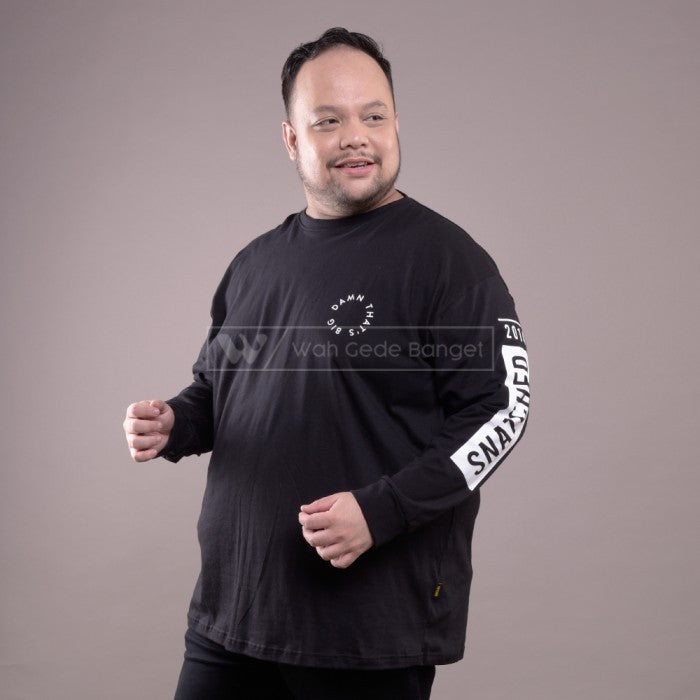 WGB Kaos Lengan Panjang Jumbo Big Size Ukuran Besar XXL XXXL