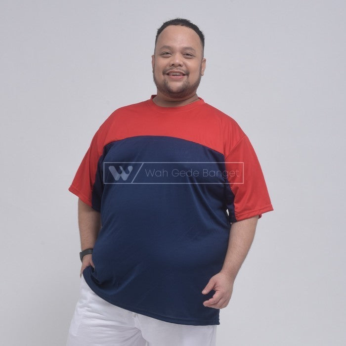 WGB Kaos Olahraga Active Wear Pria Big Size Ukuran Besar Jumbo XL XXL