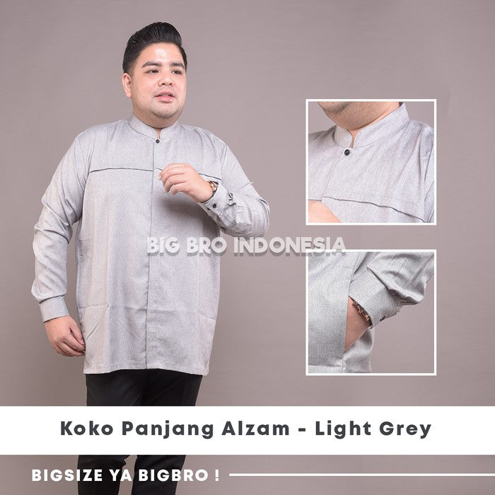 BigBro Koko Panjang Basic Pria Big Size Ukuran Jumbo XXL XXXL