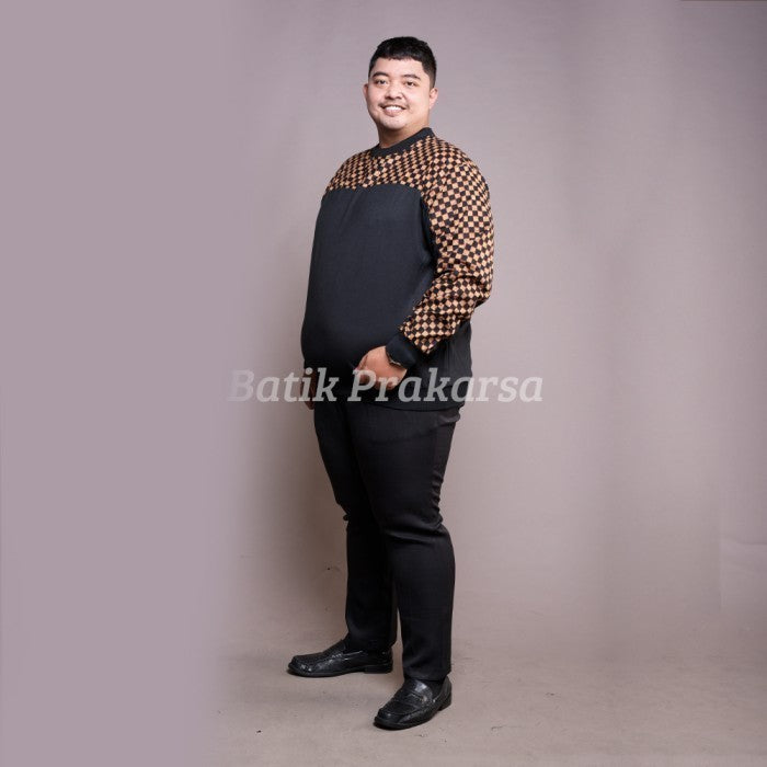 Sweater Batik Big Size Prakarsa Pria Premium Classic - JP03