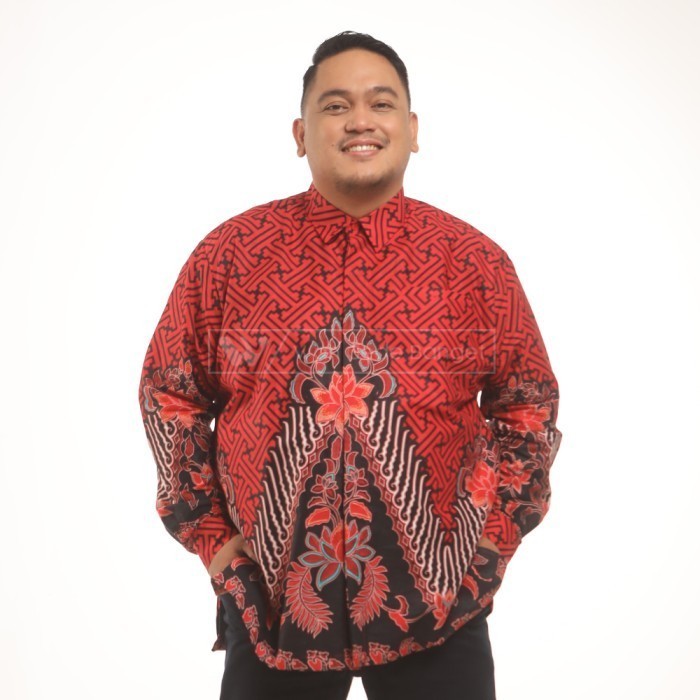 Batik Pria Jumbo Big Size Ukuran Besar XXL XXXL WGB ANGGABAYA