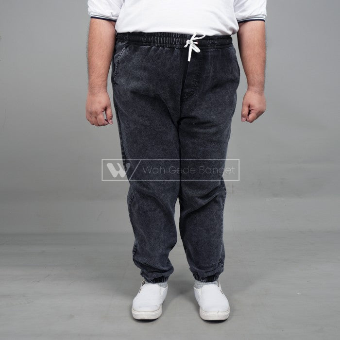 WGB Celana Jeans Jogger Basic Jumbo Big Size Ukuran Besar XXL XXXL