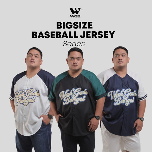 Baju Jersey Baseball NY Hitam Pria Jumbo Bigsize Besar XL XXL