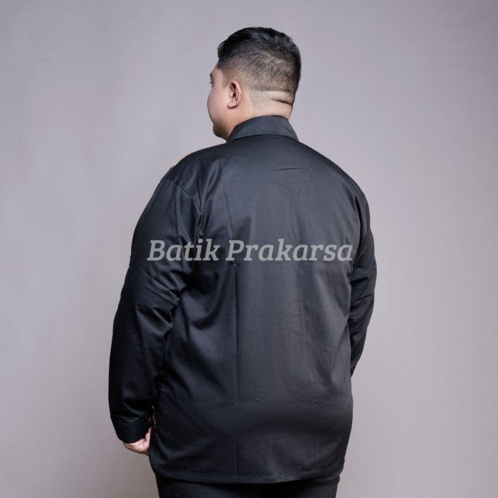 Jaket Harrington Batik Big Size Prakarsa Pria Premium Classic - JP02