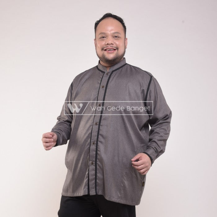 Abraham Kemeja Koko Muslim Pria Jumbo Big Size XXL XXXL WGB