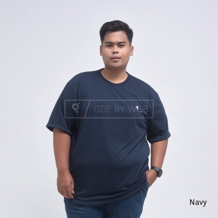 Kaos Basic Big Size Ukuran Besar Jumbo XXL XXXL GDE WGB