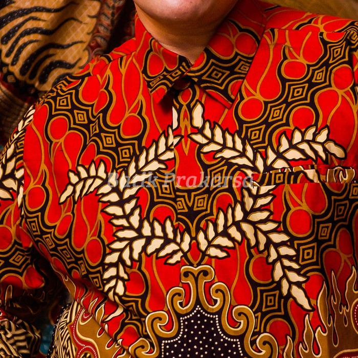 Batik Big Size Pria Prakarsa Premium Classic Lengan Panjang - PJ04