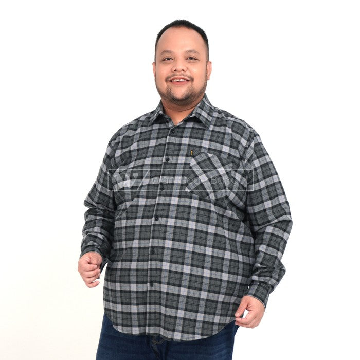 WGB Kemeja Fall Series Flanel Pria Big Size Ukuran Besar Jumbo XL XXL