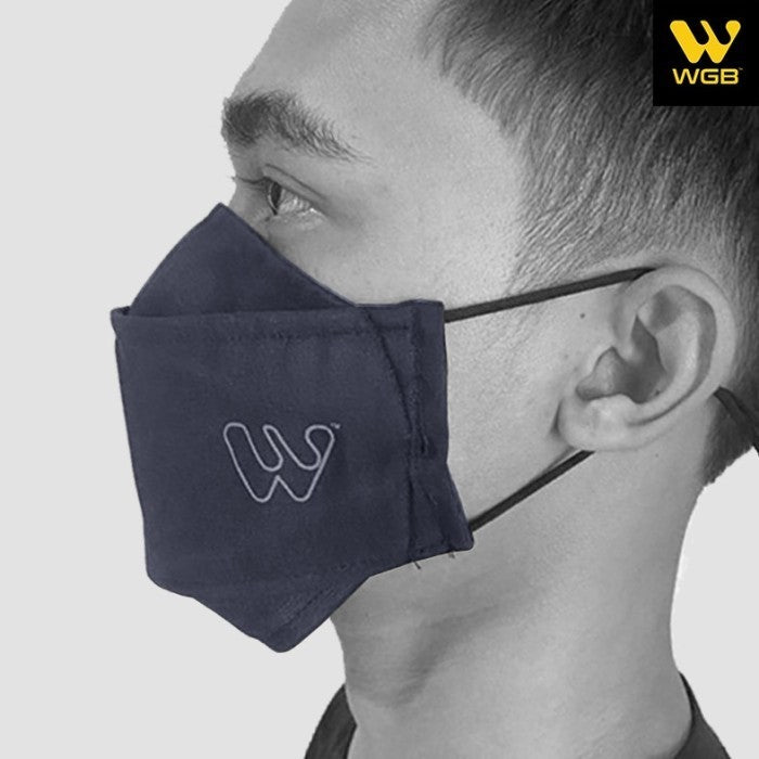 Masker + PRO REGULER bahan 3 Lapis Tebal Earloop Korea Anti Virus WGB