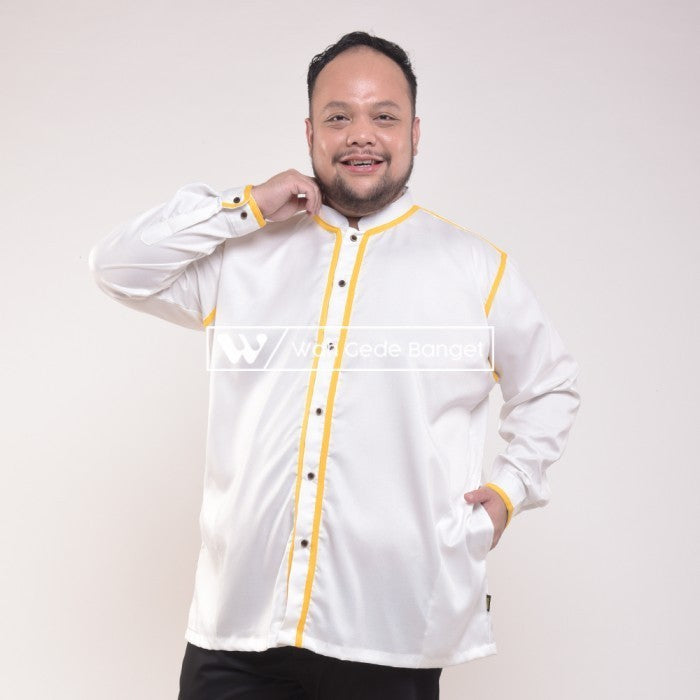 Abraham Kemeja Koko Muslim Pria Jumbo Big Size XXL XXXL WGB