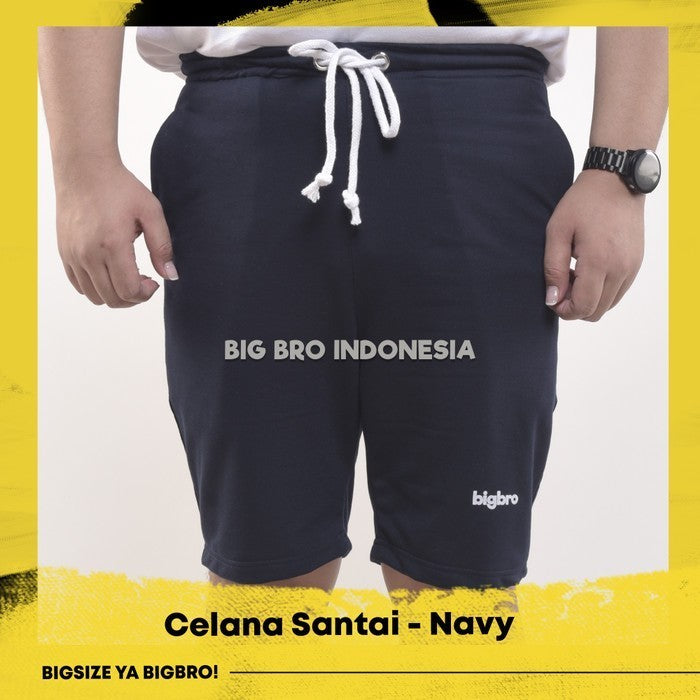 Celana Santai Pendek BigSize Pria BIG BRO Ukuran Besar XL XXL XXXL