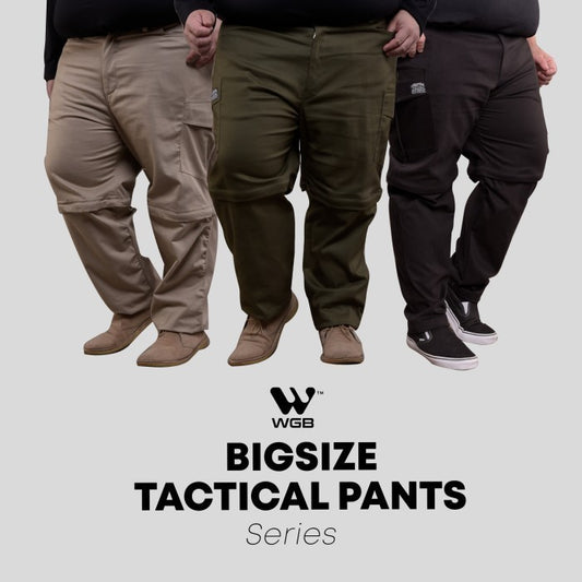 WGB Celana Tactical 2in1 Sambung Pants Pria Bigsize Ukuran Besar XXXL