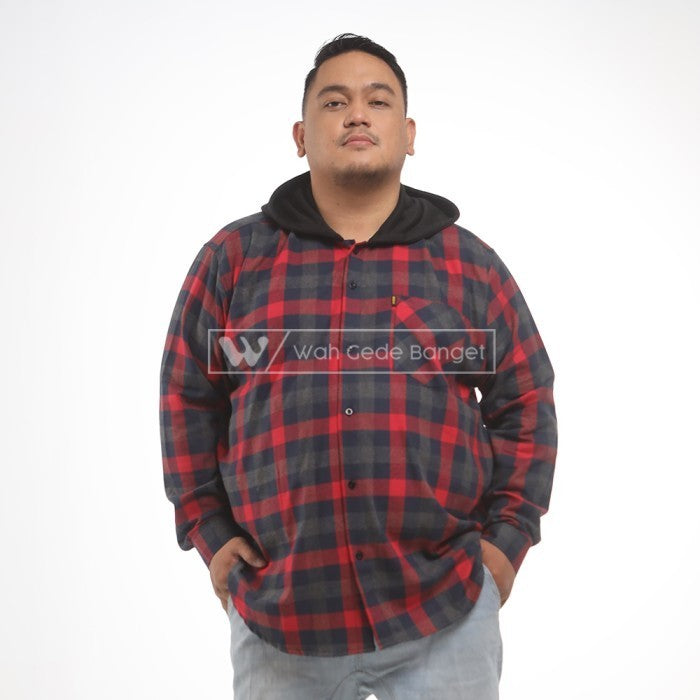 WGB Kemeja Fall Series Flanel Pria Big Size Ukuran Besar Jumbo XL XXL