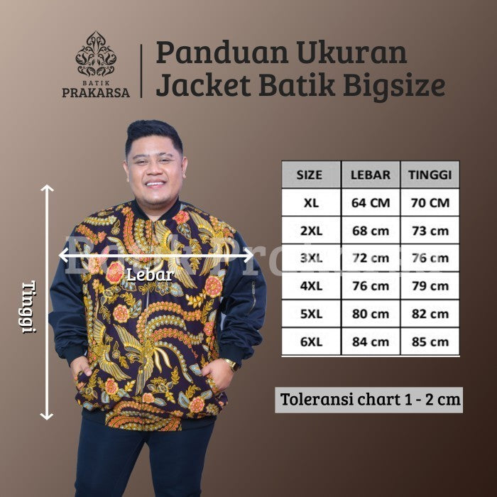 BigBro Sweater Batik Premium Big Size Pria Classic XL XXL XXL