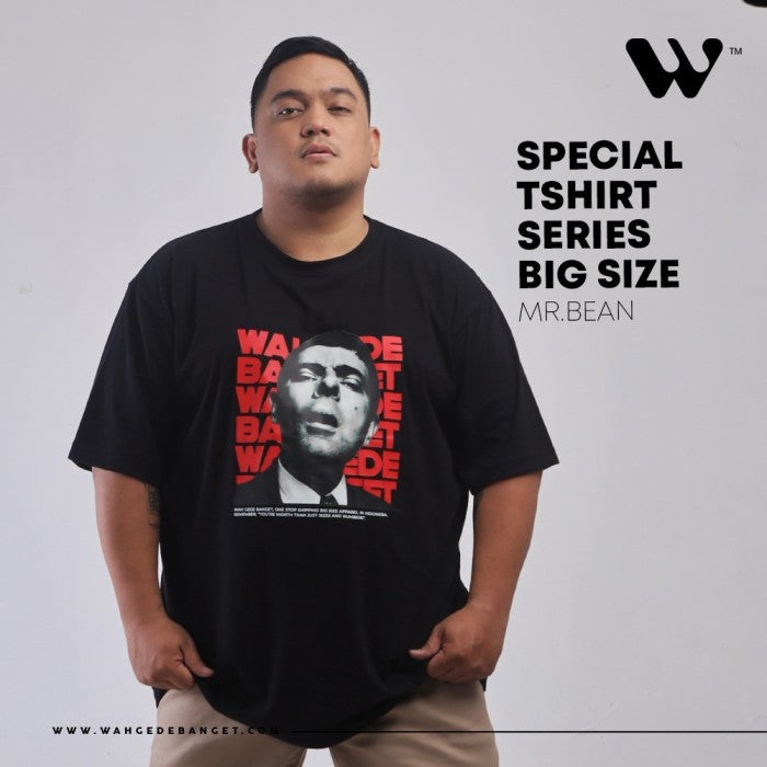 WGB Kaos Printed Jumbo Pria Big Size Ukuran Besar XXL XXXL