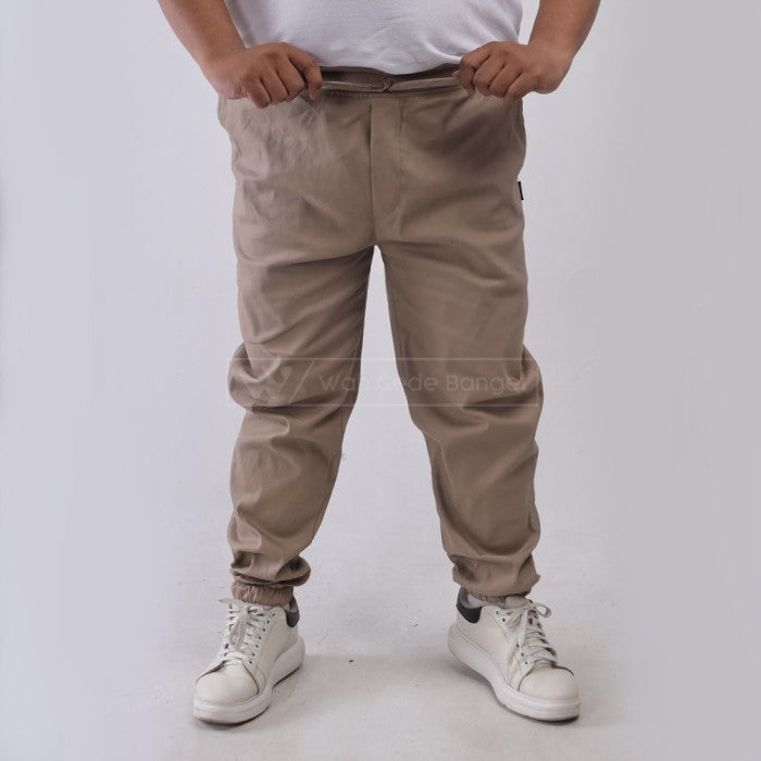 WGB Celana Chino Jogger Basic Jumbo Big Size Ukuran Besar XXL XXXL