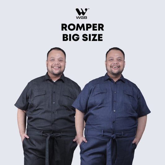 WGB Romper Pria Big Size Ukuran Jumbo XL XXL XXXL