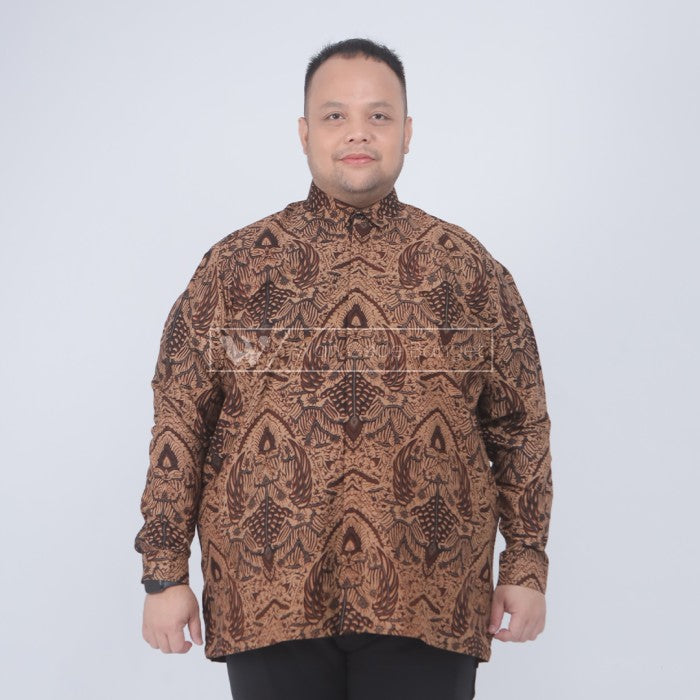 Batik Pria Jumbo Big Size Ukuran Besar XXL XXXL WGB ANGGABAYA