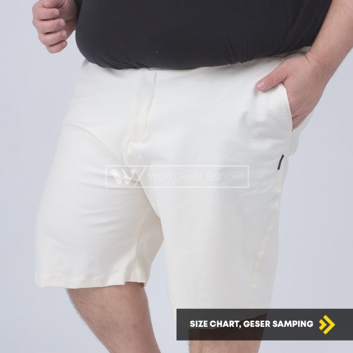 Celana Pendek Chinos Pria Premium Bigsize Super Jumbo Besar XL XXL