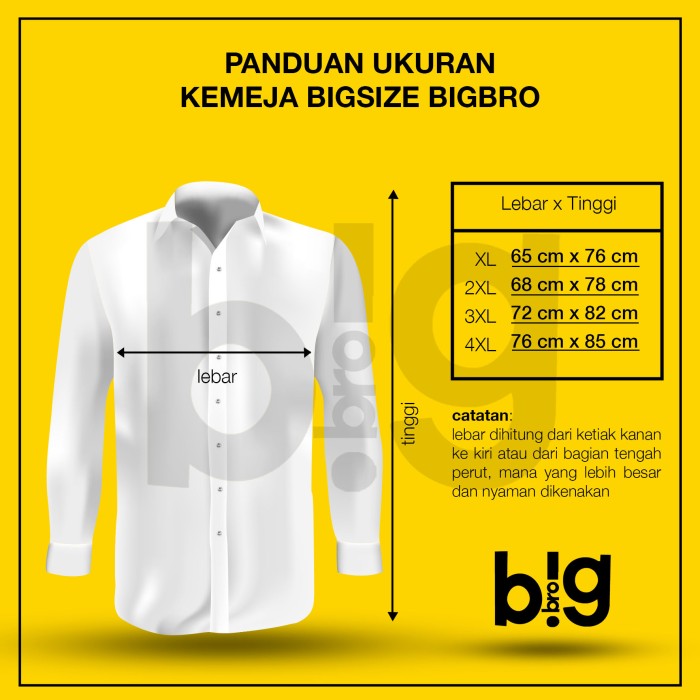 WGB Koko Panjang Basic Pria Big Size Ukuran Jumbo BigBro XXL XXXL