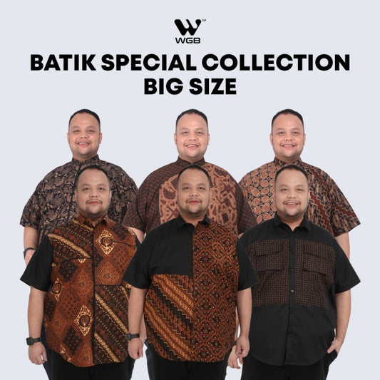 WGB Batik Special Collection Big Size Pria Ukuran Jumbo XXL XXXL