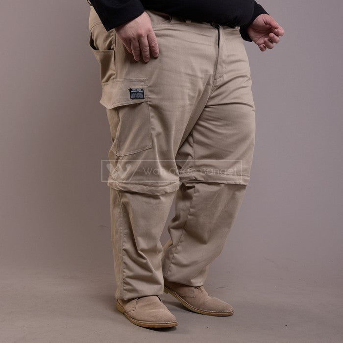 WGB Celana Tactical 2in1 Sambung Pants Pria Bigsize Ukuran Besar XXXL