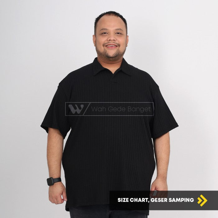 WGB Kaos Polo Knit Pria Big Size Ukuran Jumbo XXL XXXL