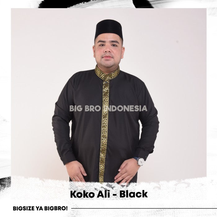 Koko Big Size Pria BIG BRO Ukuran Besar Jumbo XXL XXXL White Ali