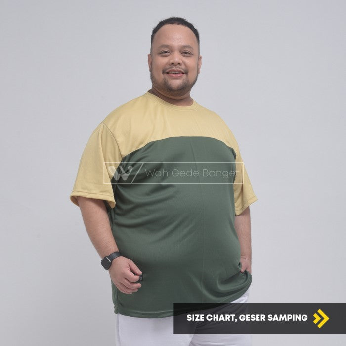 WGB Kaos Olahraga Active Wear Pria Big Size Ukuran Besar Jumbo XL XXL