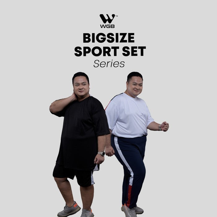 WGB Athletics Sport Set Atas Bawah Pria Big Size Jumbo XXL XXXL