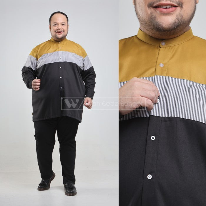 WGB Koko Panjang Kombinasi Pria Big Size Ukuran Jumbo XXL XXXL