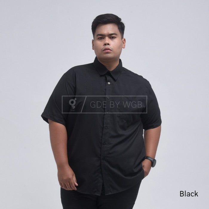 Kemeja Pria Big Size Ukuran Besar Jumbo XXL XXXL GDE WGB