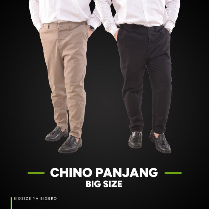 BigBro Celana Chino Basic BigSize BIG BRO Ukuran Besar XL XXL XXXL