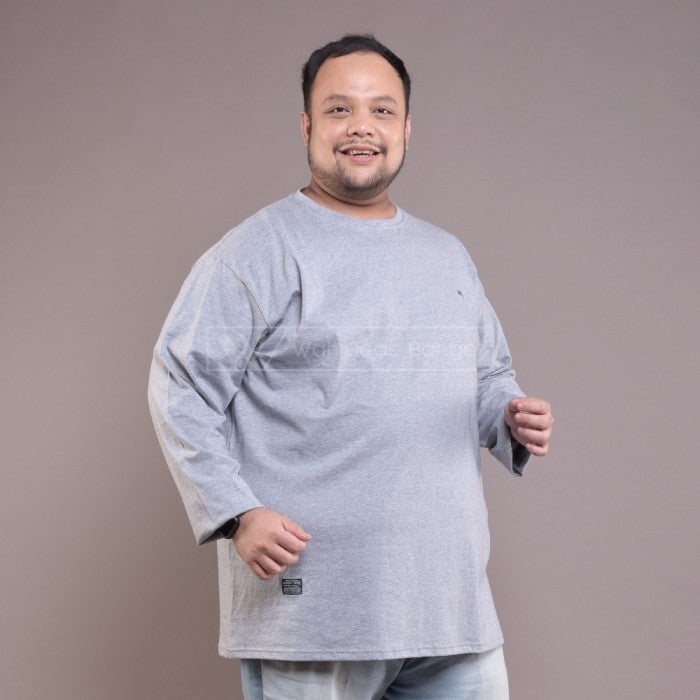 WGB Kaos Basic Panjang Pria Bigsize Super Jumbo XL XXL XXXL