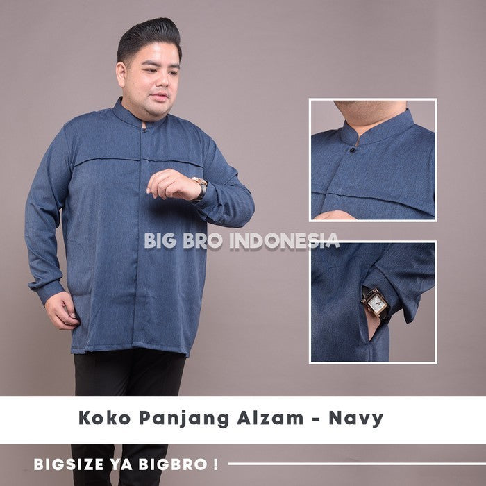 WGB Koko Panjang Basic Pria Big Size Ukuran Jumbo BigBro XXL XXXL