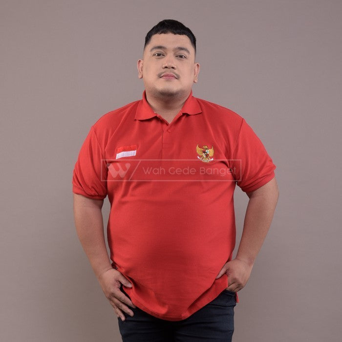 WGB Independence Shirt Series Pria Bigsize Super Jumbo XXL XXXL