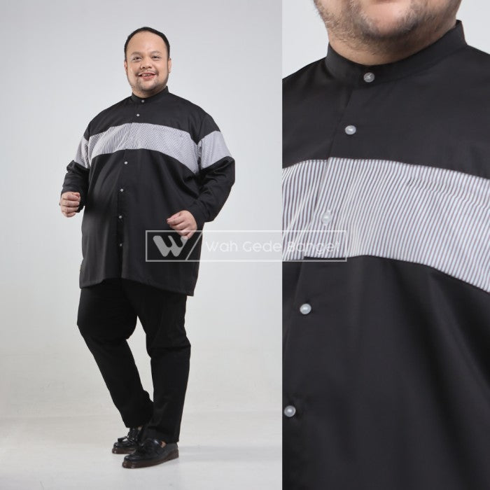 BigBro Koko Panjang Kombinasi Pria Big Size Ukuran Jumbo XXL XXXL