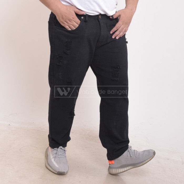 WGB Celana Jeans Sobek Ripped Pria Big Size Jumbo XL XXL XXXL