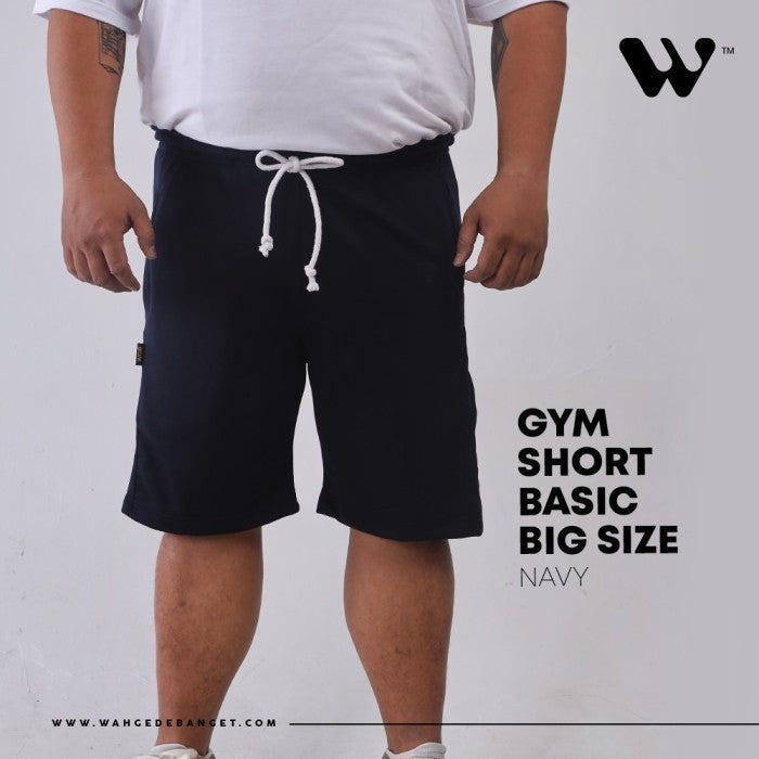 WGB Celana Pendek Gym Basic Olahraga Big Size Jumbo XXL XXXL