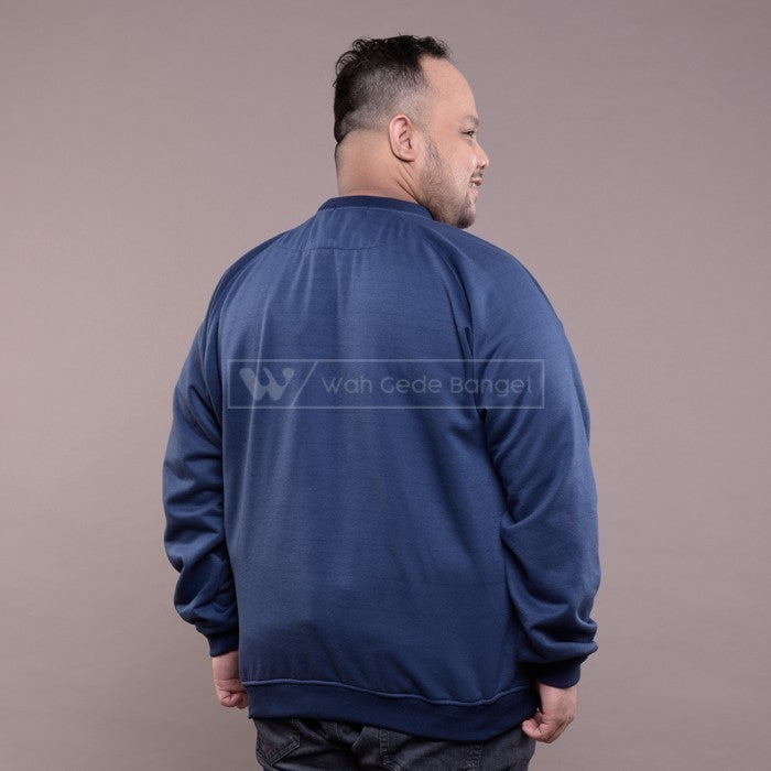 WGB Sweater Basic Crewneck Pria Big Size Ukuran Besar Jumbo XXL XXXL