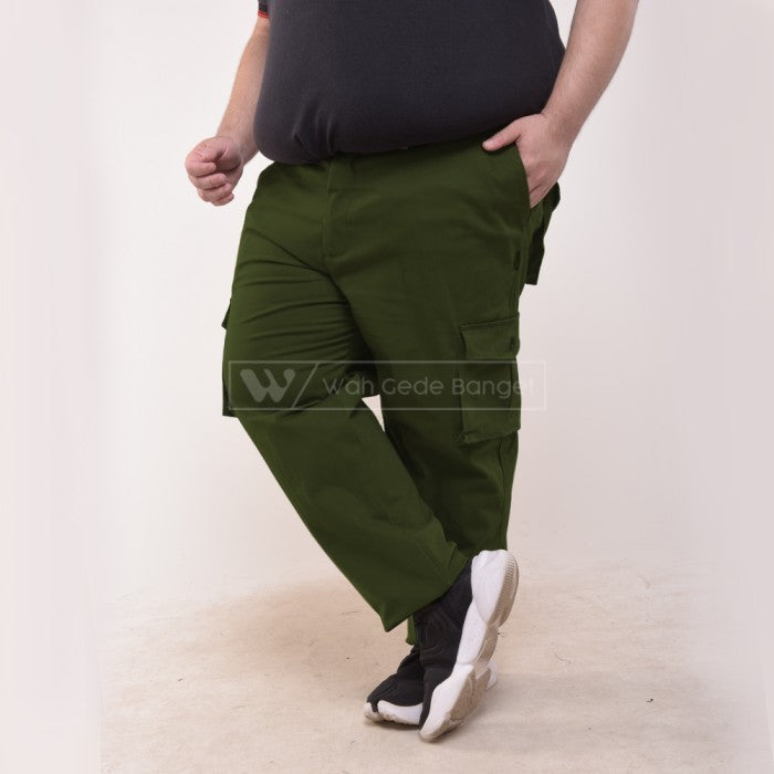 Cargo Track Pants Jumbo Big Size Ukuran Besar XXL XXXL WGB Army