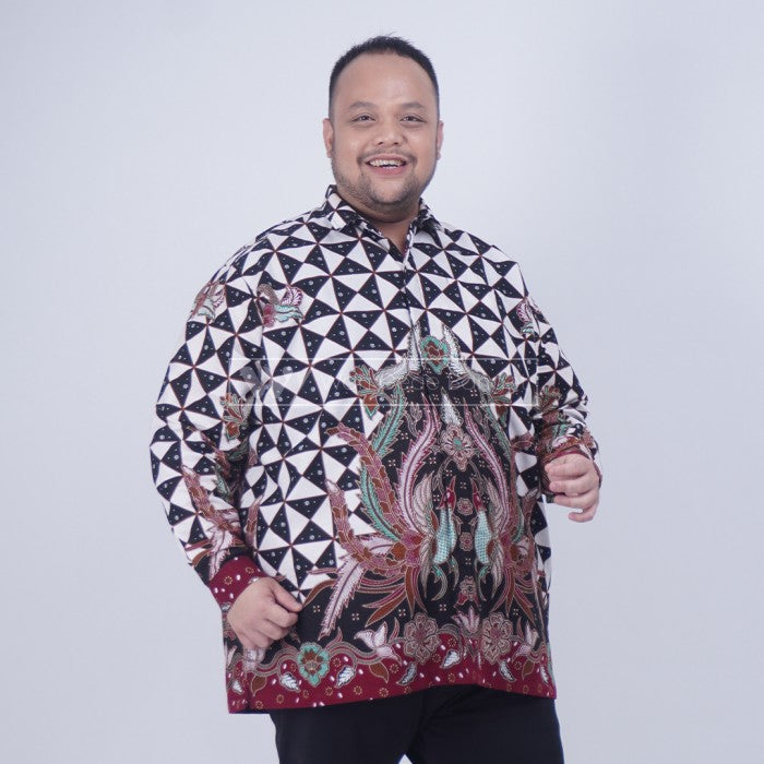 Batik Pria Jumbo Big Size Ukuran Besar XXL XXXL WGB ANGGABAYA