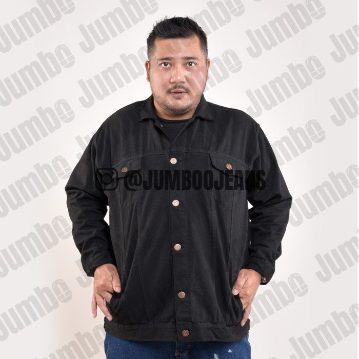 Jaket Jeans Denim Pria Big Size Ukuran Besar Jumbo XXL XXXL