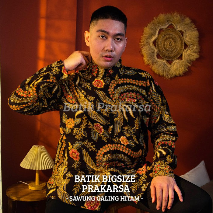 BigBro Premium Batik Big Size Pria Classic Lengan Panjang XXL XXXL