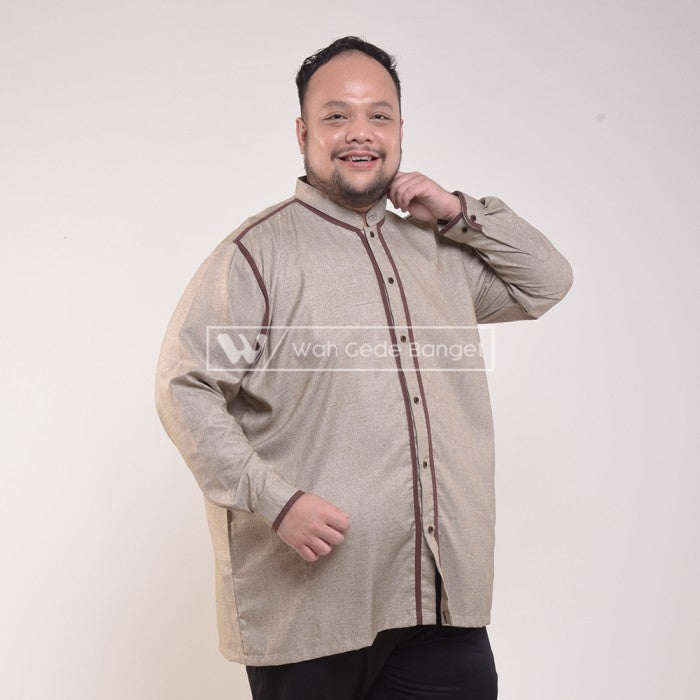 Abraham Kemeja Koko Muslim Pria Jumbo Big Size XXL XXXL WGB