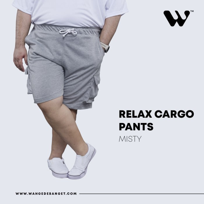 WGB Celana Pendek Santai Relax Cargo Pria Big Size Jumbo XXL XXXL