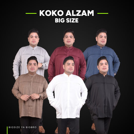 BigBro Koko Panjang Basic Pria Big Size Ukuran Jumbo XXL XXXL