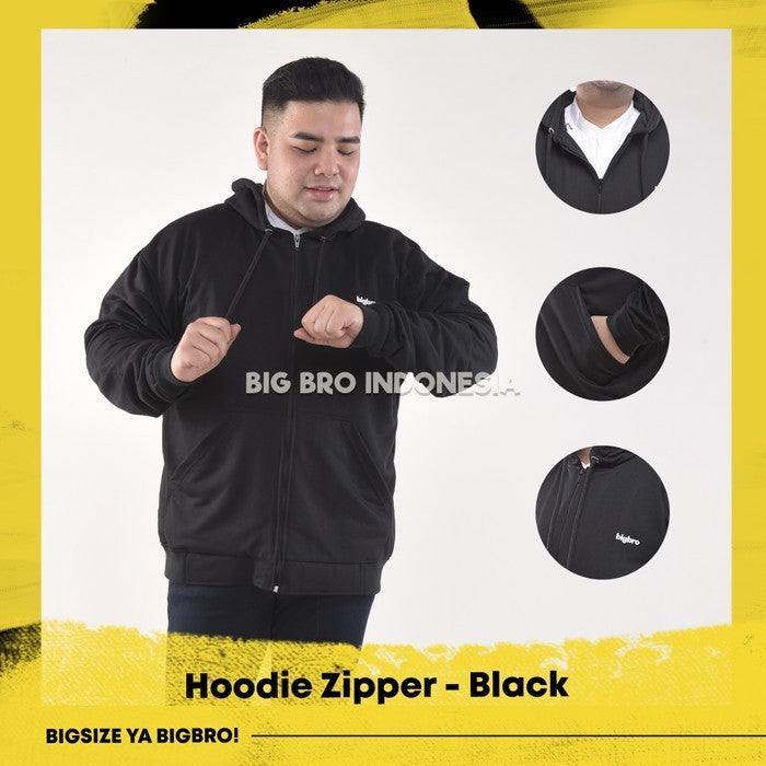 BigBro Hoodie Basic BigSize Ukuran Besar Jumbo XXL XXXL